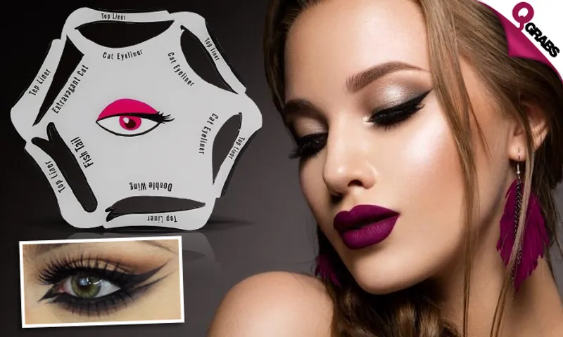 6-in-1 Eyeliner Stencil!